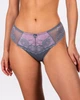 Женские трусы микрофибра с кружевом Lanny mode 55420 серо- розовые XXL - изображение 1