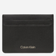 Картхолдер чоловічий шкіряний Calvin Klein CK CONCISE CARDHOLDER Чорний (8720108118866) - зображення 1