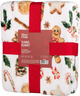 Плед Ardesto Flannel Имбирные пряники Белый 160х200 см (ART0118PB) - изображение 1