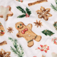 Плед Ardesto Flannel Имбирные пряники Белый 160х200 см (ART0118PB) - изображение 3
