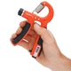 Эспандер кистевой Cornix 5-60 кг с регулируемой нагрузкой и счетчиком XR-0265 Orange/Black - изображение 6