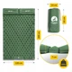 Килимок (каримат) надувний Mountain Goat 200 x 120 x 7 см двомісний з вбудованим насососм Navy Green (P-5905973403573) - зображення 4