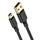 Кабель UGREEN USB 2.0 A Male to Mini 5 Pin Male Cable 1.5m (Black) (UGR-10385) - изображение 1