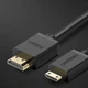 Кабель UGREEN Mini HDMI to HDMI 4K Cable Male to Male 1.5m Black (UGR-11167) - зображення 2