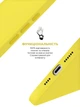 Силиконовый чехол для Apple iPhone 16 Pro, ICON2 Case, Желтый, противоударный, панель, защита всего корпуса, матовая поверхность Soft Touch, выступает над дисплеем, совместим с защитными стеклами и пленками, с микрофиброй, ArmorStandart (ARM81305) - изображение 4