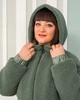 Куртка Alenka Plus 20420-3, 58, оливковий - изображение 4