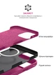 Чохол ArmorStandart ICON2 MagSafe для Apple iPhone 16 Pro Fuchsia (ARM81319) - зображення 6