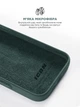 Силиконовый чехол для Apple iPhone 16 Pro, ICON2 Case, Зеленый, противоударный, панель, защита всего корпуса, матовая поверхность Soft Touch, выступает над дисплеем, совместим с защитными стеклами и пленками, с микрофиброй, ArmorStandart (ARM81303) - изображение 7