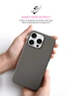 Силиконовый чехол для Apple iPhone 16 Pro, ICON2 Case, Серый, противоударный, панель, защита всего корпуса, матовая поверхность Soft Touch, выступает над дисплеем, совместим с защитными стеклами и пленками, с микрофиброй, ArmorStandart (ARM81301) - изображение 8