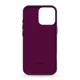 Силиконовый чехол для Apple iPhone 16 Pro, ICON2 Case, Бордовый, противоударный, панель, защита всего корпуса, матовая поверхность Soft Touch, выступает над дисплеем, совместим с защитными стеклами и пленками, с микрофиброй, ArmorStandart (ARM81302) - изображение 2
