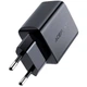Швидка зарядка для телефону Type-C / Зарядний пристрій ACEFAST A1 PD20W single USB-C чорний МЗП - зображення 3