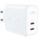 Швидка зарядка для телефону Type-C / Зарядний пристрій Acefast A29 PD50W GaN (USB-C+USB-C) dual port МЗП - зображення 2