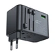Швидка зарядка для телефону USB Type-C / Зарядний пристрій Acefast Z1 PD75W GaN (3*USB-C+2*USB-A) МЗП - зображення 1