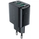 Швидка Швидка зарядка для телефону USB / Зарядний пристрій Acefast A33 QC18W (USB-A+USB-A) dual port МЗП - зображення 1