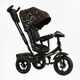 Дитячий триколісний велосипед-коляска Best Trike 6088 F–626-87 зі складним кермом музична пульт - зображення 1