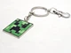 Брелок для ключей Крипер из игры Майнкрафт (Creeper Minecraft) Зеленый - изображение 4