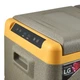 Портативний холодильник Brevia двокамерний 40 л компресор LG (22565BR) - зображення 4