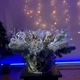 Новогодняя композиция, новогодний декоративный букет, елка, с гирляндой и свечкой ProsAr - изображение 4