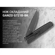Ніж складаний Ganzo чорний G721B-BK - изображение 12
