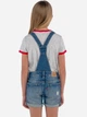 Подростковый летний джинсовый полукомбинезон для девочки Levi's 996579976 170 см Синий (1159820097) - изображение 2