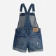 Подростковый летний джинсовый полукомбинезон для девочки Levi's 996579976 170 см Синий (1159820097) - изображение 4