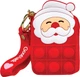 Гаманець Christmas Centrum 80277 силіконовий Санта pop-it (2000998484255) - зображення 1