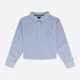 Детская рубашка для девочки Tommy Hilfiger 323712476 122 см Синий/Белый (1159819513) - изображение 1