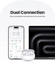 Наушники беспроводные Ugreen WS206 HiTune T3 Pro TWS стерео гарнитура белая - изображение 4