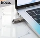 USB Флеш накопитель Hoco UD14 Clever USB3.2 TypeC mini flash drive (USB-A/TypeC) 64GB Metal Grey (38548) - изображение 5