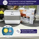 Ланч-бокс для подогрева и приготовления пищи Neor Heat (2L2 WT) - изображение 5