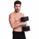 Гантель цельная профессиональная с полиуретановым покрытием TECHNOGYM (LN-1254-35) 1шт 35кг Черный-серый - изображение 5