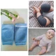 Набор (3 шт) наколенников детских для ползания малышей Children Knee (XS,S) с протектором для мальчика и девочки (черный, голубой, розовый) - изображение 3