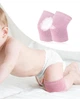Набор (3 шт) наколенников детских для ползания малышей Children Knee (XS,S) с протектором для мальчика и девочки (черный, голубой, розовый) - изображение 2
