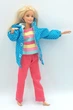 Одяг для Barbie - Костюм барбі з блакитною паркою у горошок - зображення 3