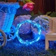 Светодиодная гирлянда нить "Роса Люкс" 10м с пультом, от USB и сети 220V, 100 LED, 8 режимов, IP65, Синий - изображение 4