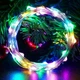 Светодиодная гирлянда нить Роса 50м, от USB, 500 LED, 8 режимов, IP44, Мультиколор - изображение 6