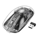 Бездротова мишка HOCO GM29 Mysterious dual-mode silent wireless mouse 1600 dpi Прозора (6942007626385) - зображення 1