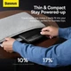 Портативний зарядний пристрій Power Bank Baseus PPBL000301 Blade HDEdition QC3.0 20000 mAh 100W Чорне - зображення 8