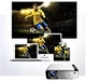 Проектор Jimveo T5 WiFi Мультимедійний Full HD 1080 - изображение 10