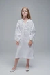 Вишита сукня White/Трійця 116 UKR-0228 UkrGlamour - зображення 1