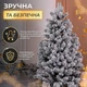 Ялинка штучна 3 м Говерла засніжена - зображення 8