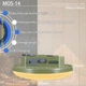 Кемпинговый/аварийный перезаряжаемый фонарь MOSLIGHTING MOS-14-Green-W, с магнитным креплением, USB Type-C, зеленый, цвет свечения белый, батарея 7200мАч - изображение 2
