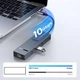 Концентратор 6 in 1 UGREEN CM828 Revodok Pro 10Gbps USB C Hub HDMI 4K @ 60Hz Ethernet Adapter with 2 x USB A 3.2 & USB C 3.2 PD 100 W Grey (45364) - зображення 5