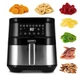 Аэрофритюрница Yoer Crispo AF01BK 1700 Вт - изображение 2