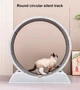 Бігове колесо для котів CutePet R03 L для малих та середніх порід кішок Колір Сірий - зображення 2