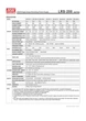 LRS-200-5 Блок питания встраиваемый 200W 5V Mean Well - изображение 2