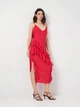 Платье женское Zara 2193/059 S Розовая (00219305940021) - изображение 3