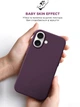 Чехол для смартфона ArmorStandart ICON2 MagSafe для Apple iPhone 16 Plum (ARM81312) - изображение 8