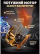 Акумуляторна тример для стрижки бороди і вусів Raf Sky, машинка для волосся, електробритва з насадками, 5 Вт, Gold RS7311 - зображення 3