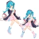 Коллекционная фигурка Hatsune Miku сидячая из ПВХ пластика 15 см, статуэтка Хацуне Мику декоративная для интерьера - изображение 5